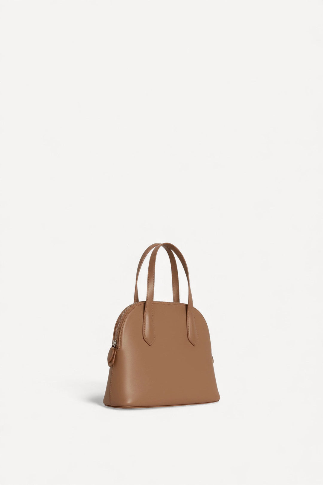 Medium Ingrid Bag in Taupe Leather - The Row - Ileana Makri