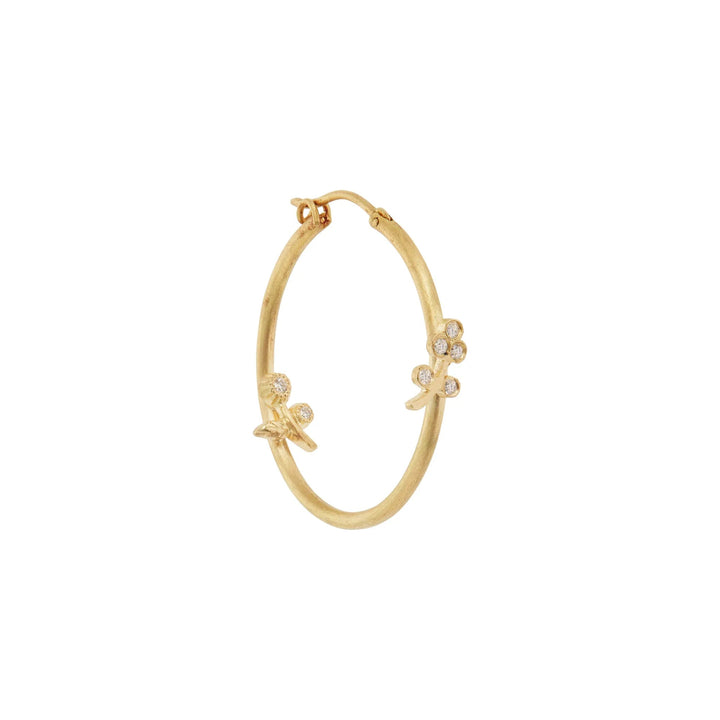 Medium Lavender Hoops Y - D - Florescence - Ileana Makri