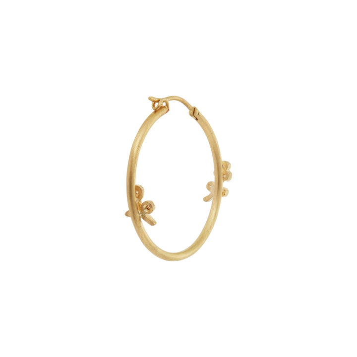 Medium Lavender Hoops Y - D - Florescence - Ileana Makri