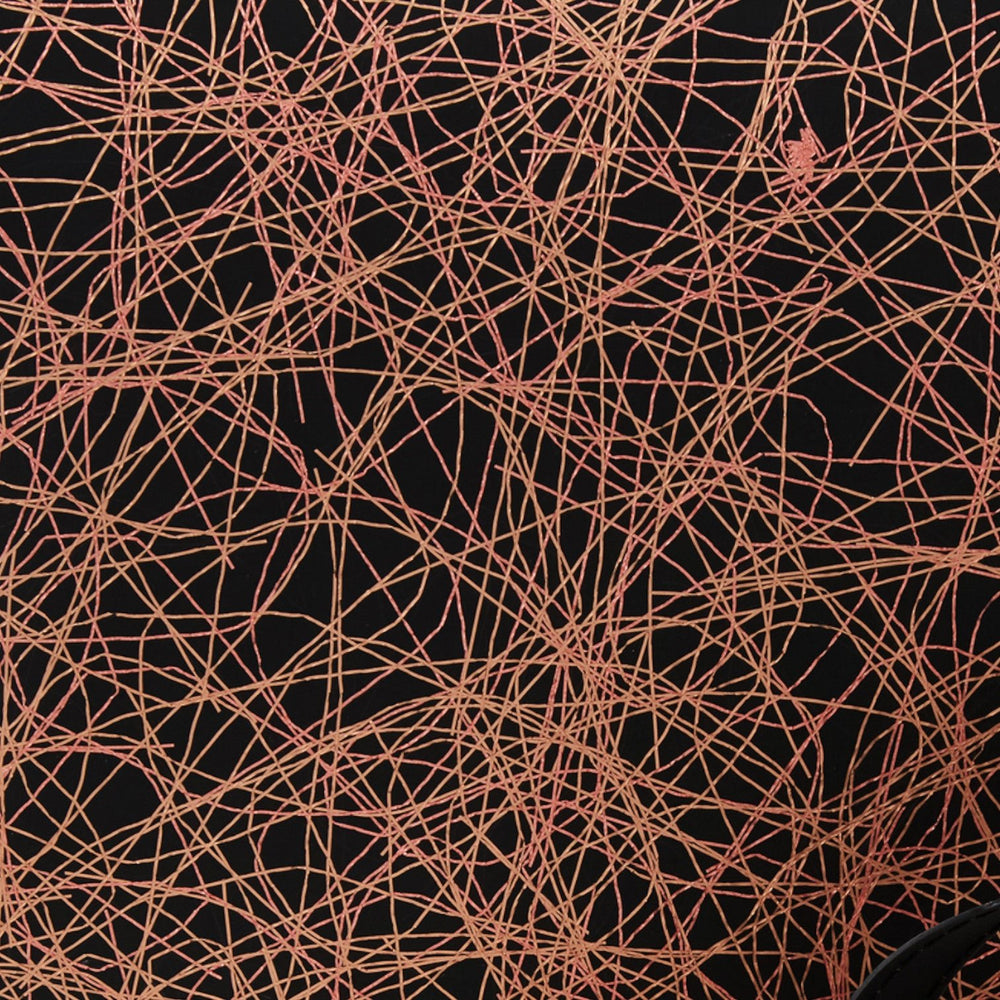 Medium Pocket Bag in Pink Metallic Threads - Luisa Cevese Riedizioni - Ileana Makri