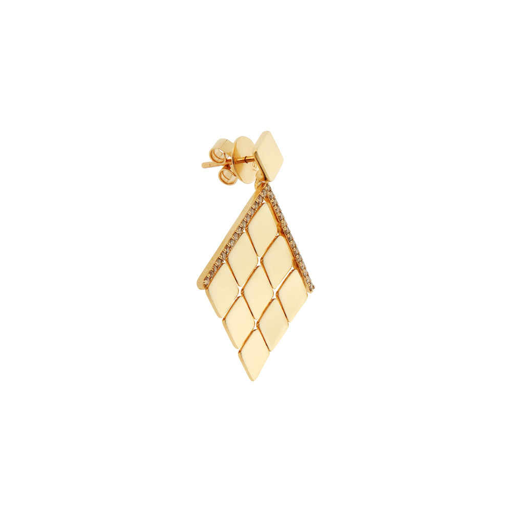 Medium Tile Curtain Earrings Y - D - Tile - Ileana Makri