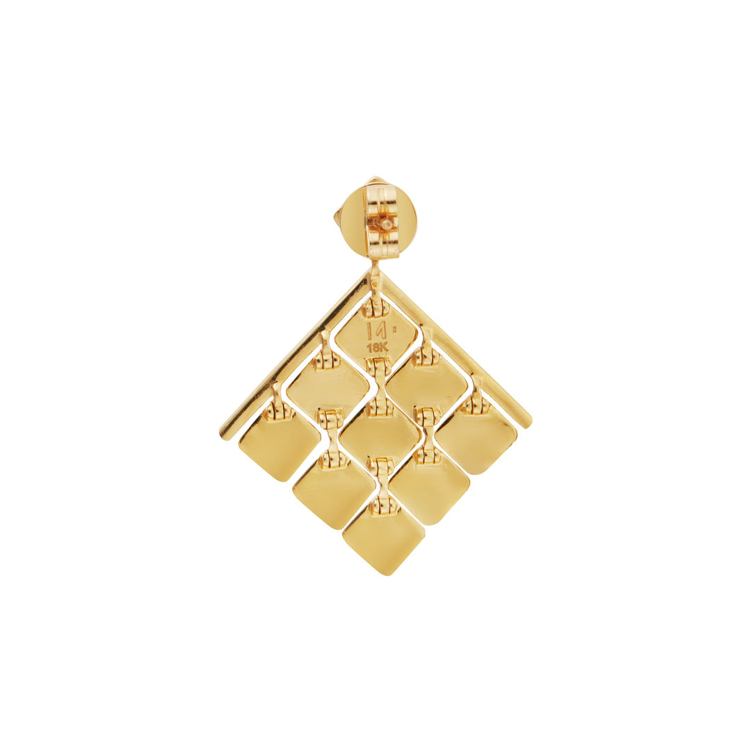 Medium Tile Curtain Earrings Y - D - Tile - Ileana Makri