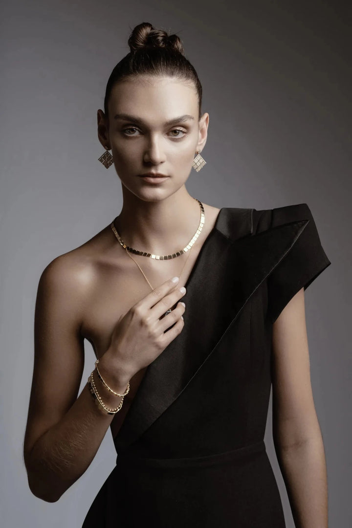 Medium Tile Necklace - Tile - Ileana Makri