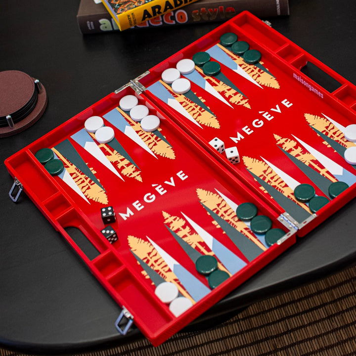 Megéve Backgammon - MaisonGames - Ileana Makri