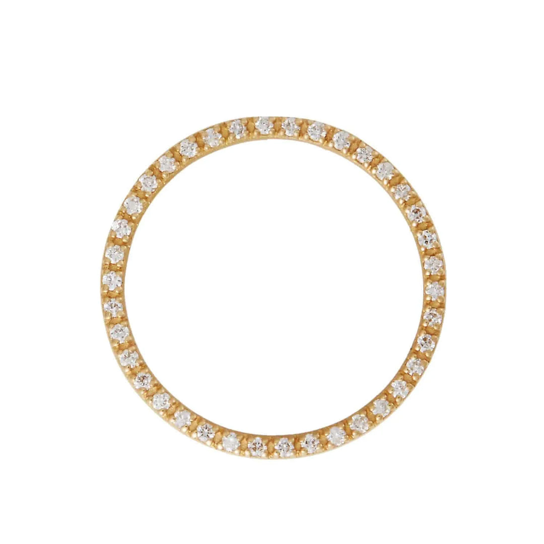 Mini Ceremony Circle Studs Y-CHD - Queen - Ileana Makri store