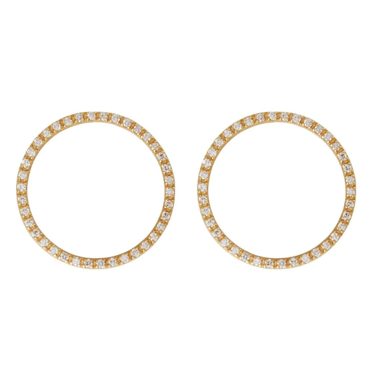 Mini Ceremony Circle Studs Y - CHD - Queen - Ileana Makri