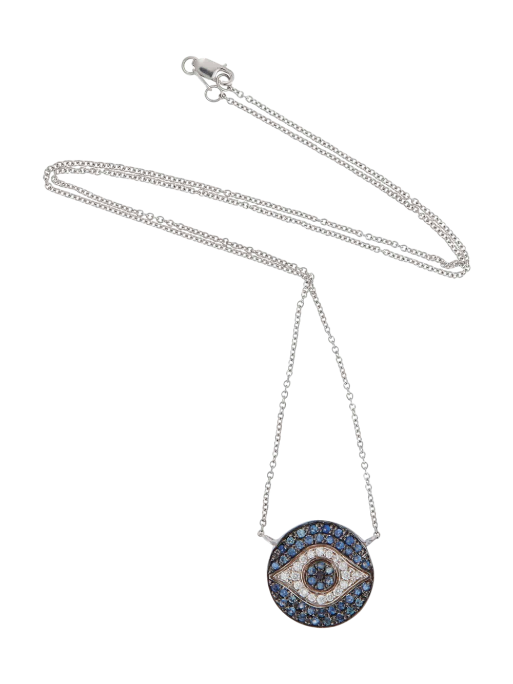 Mini Dawn Blue Necklace W - EVIL EYE - Ileana Makri