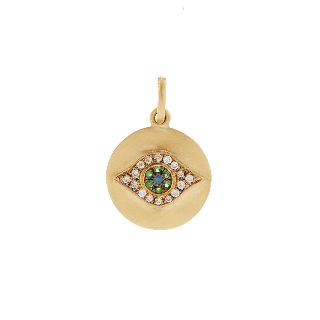 Mini Golden Eye Diamond Lock Chain Bracelet - EYE LOVE - Ileana Makri