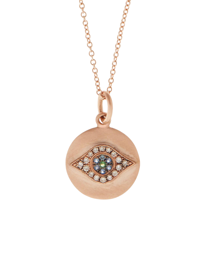 Mini Golden Eye Pendant P - EYE LOVE - Ileana Makri
