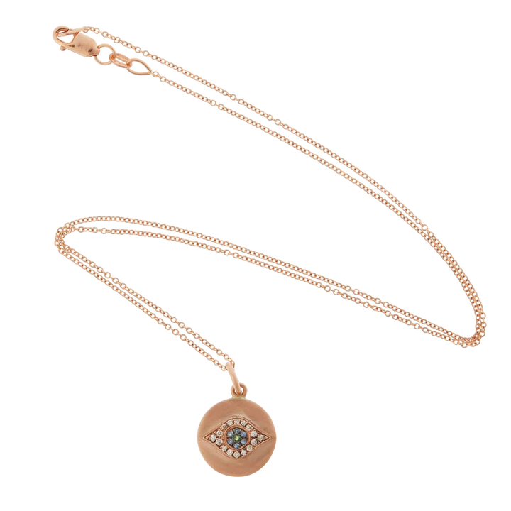 Mini Golden Eye Pendant P - EYE LOVE - Ileana Makri