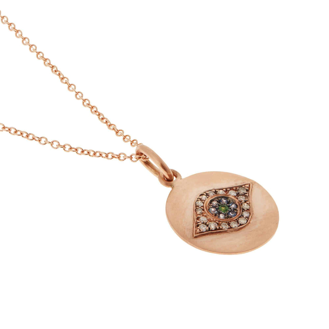 Mini Golden Eye Pendant P - EYE LOVE - Ileana Makri