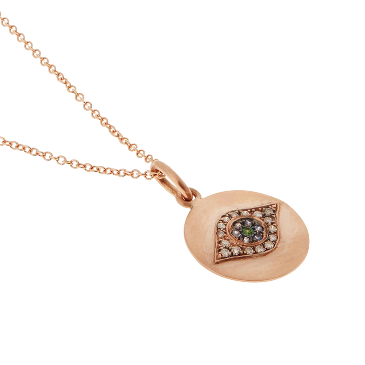 Mini Golden Eye Pendant P - EYE LOVE - Ileana Makri