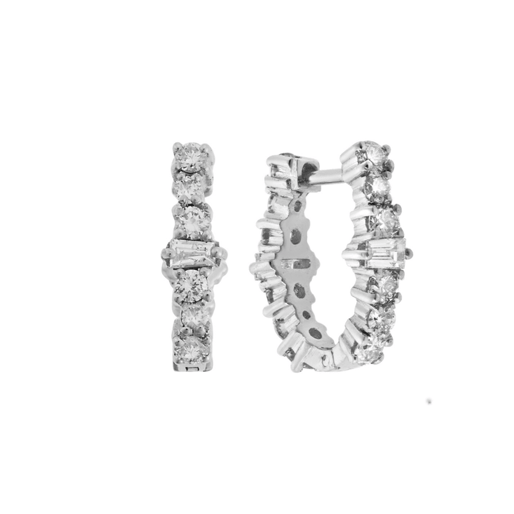 Mini Oval Rivulet White Diamond - Rivulet - Ileana Makri