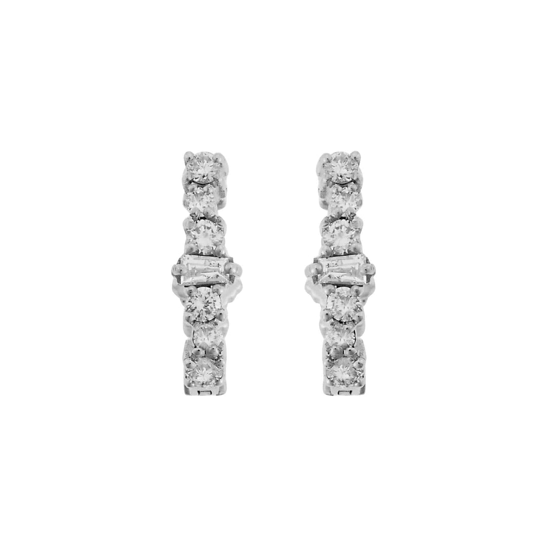 Mini Oval Rivulet White Diamond - Rivulet - Ileana Makri