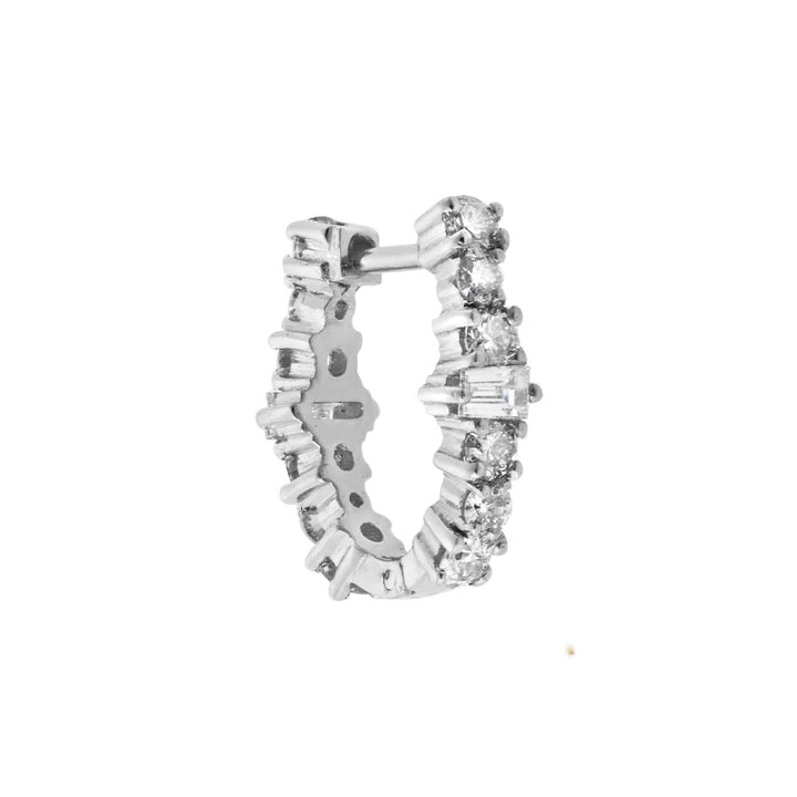 Mini Oval Rivulet White Diamond - Rivulet - Ileana Makri