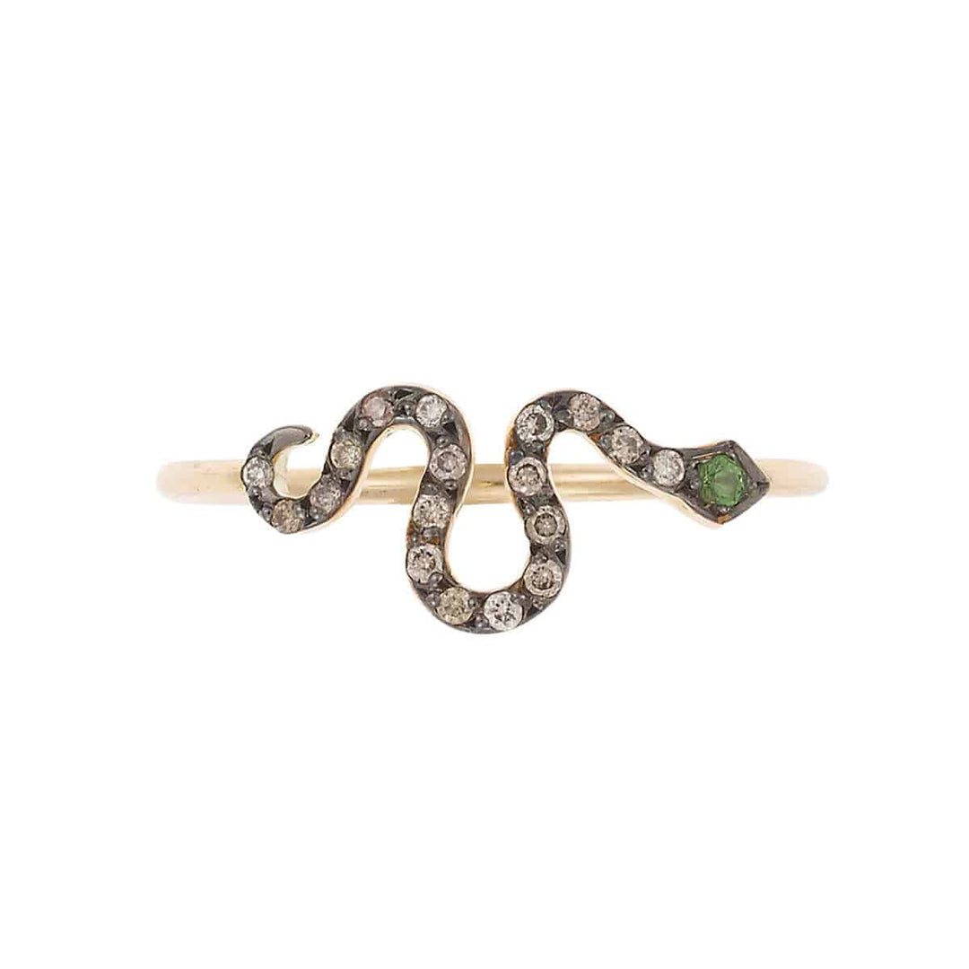 Mini Snake Ring R - Oxs - Chd - Ts - SNAKES - Ileana Makri