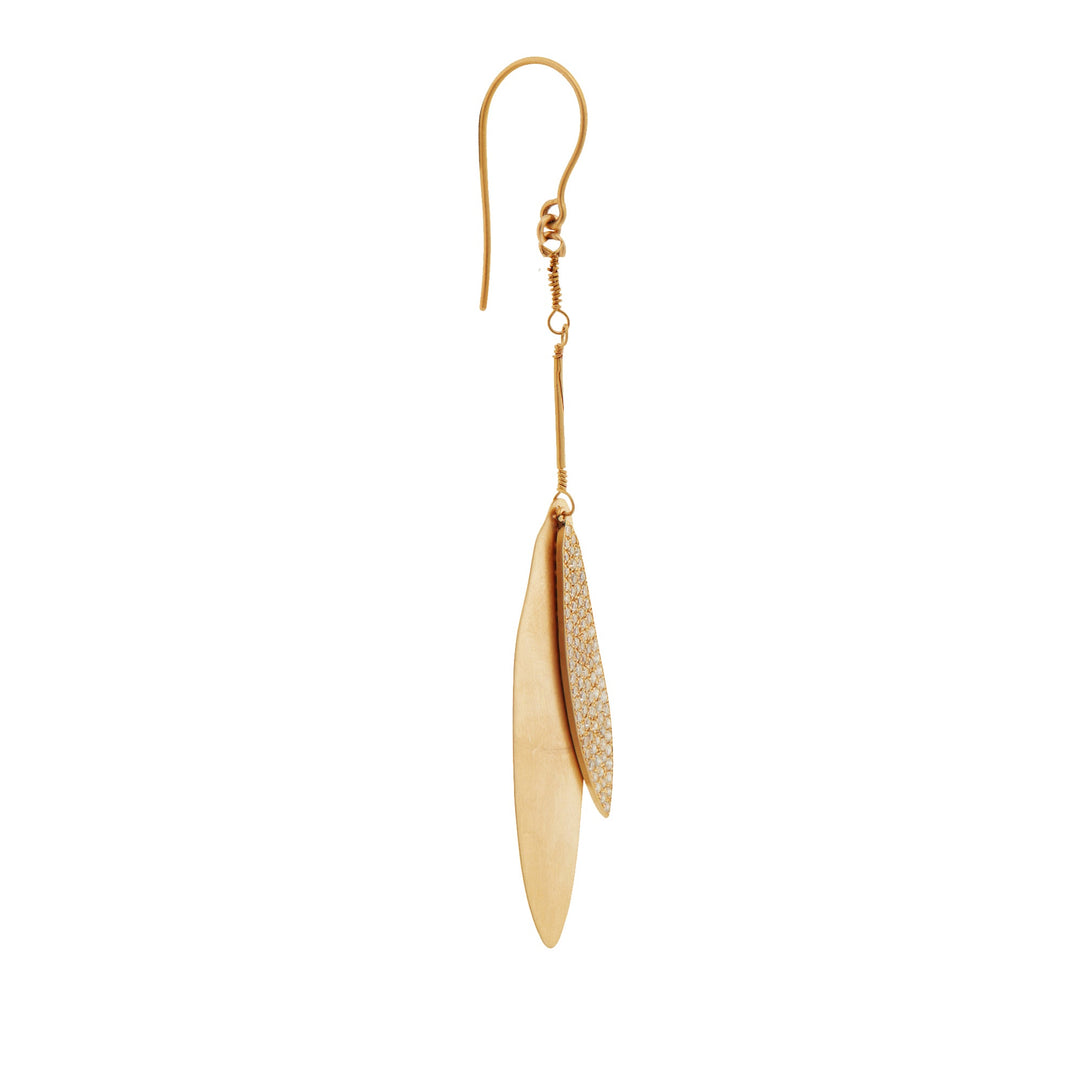 Mismatch Leaves Earrings - Falling Leaves - Ileana Makri