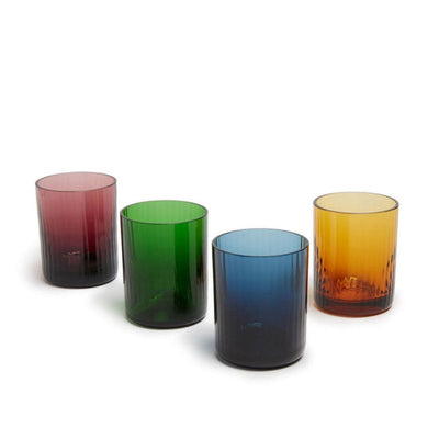 Misty Rainbow Mix Liquor Glasses (Set Of 4) - La Double J - Ileana Makri store