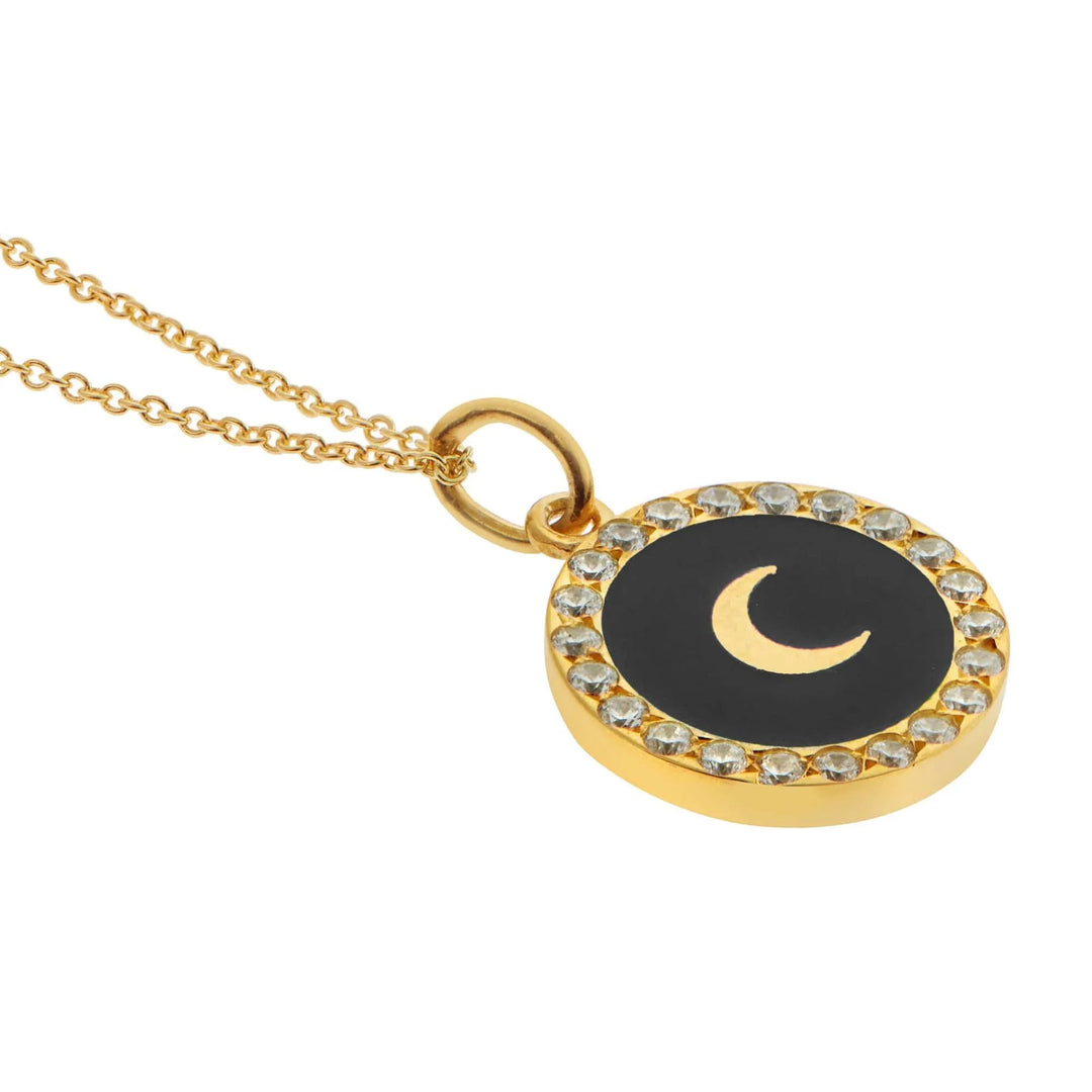 Moon Black Crystal - Eye M Neon Rocks - Ileana Makri