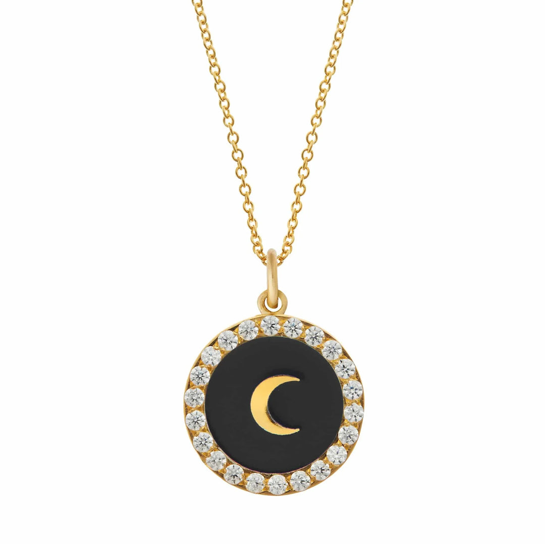 Moon Black Crystal - Eye M Neon Rocks - Ileana Makri store