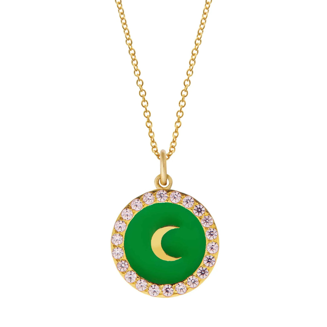 Moon Green Pink - Eye M Neon Rocks - Ileana Makri store