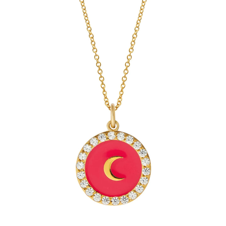 Moon Pink Crystal - Eye M Neon Rocks - Ileana Makri store