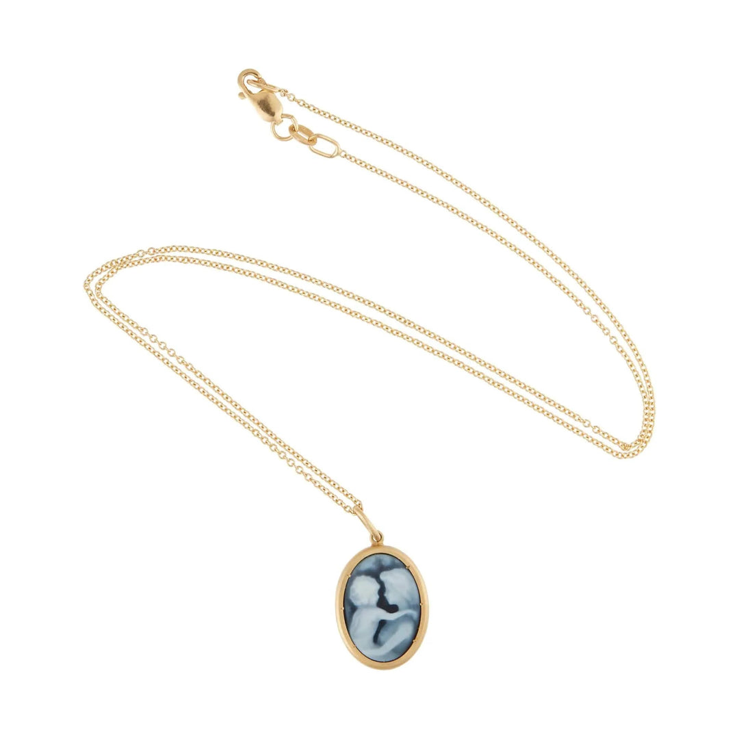 Mother & Child Cameo Pendant - Exclusive - Ileana Makri