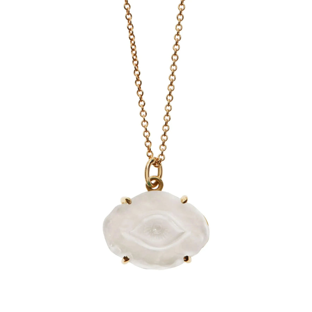 Mother of Pearl Evil Eye - Exclusive - Ileana Makri