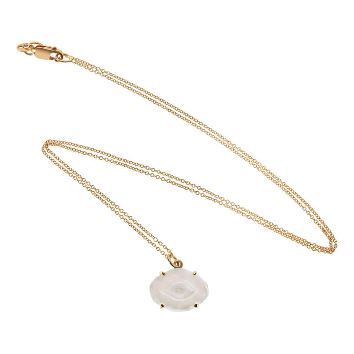 Mother of Pearl Evil Eye - Exclusive - Ileana Makri