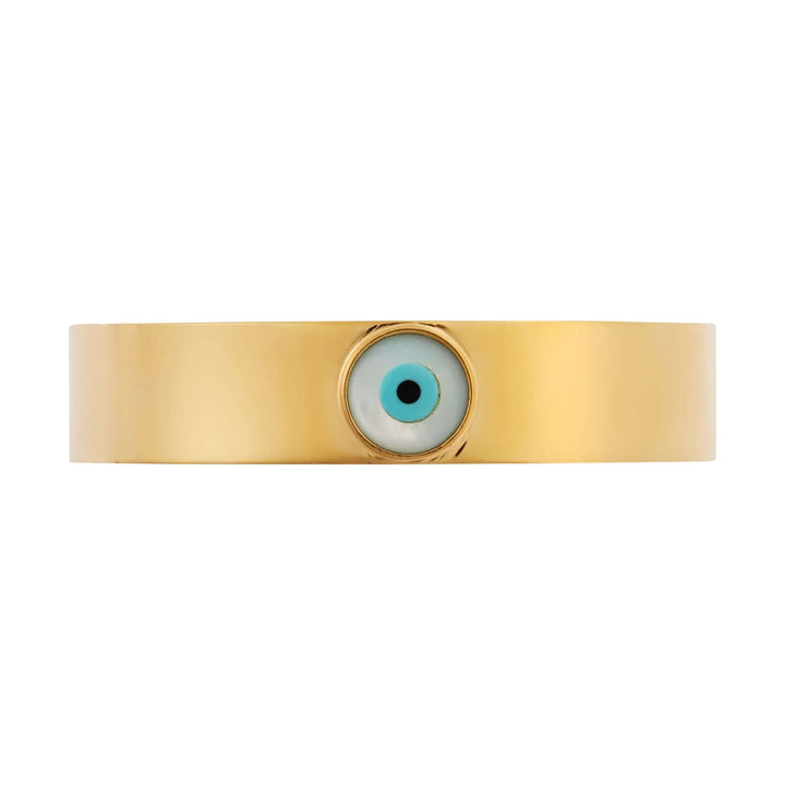 Mother of Pearl Eye Cuff - Eye M Eyes - Ileana Makri store