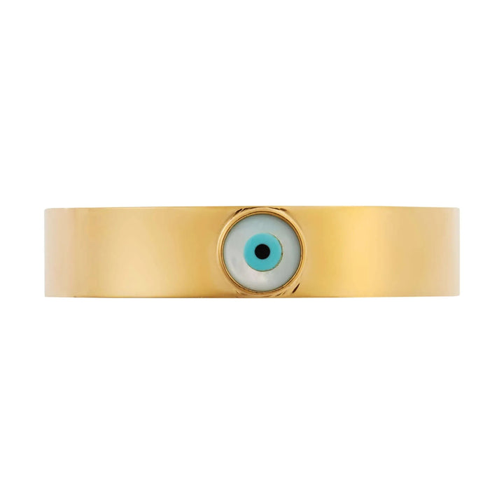 Mother of Pearl Eye Cuff - Eye M Eyes - Ileana Makri