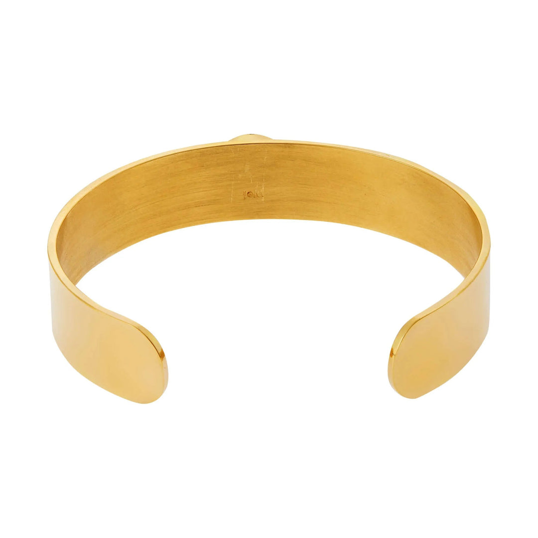 Mother of Pearl Eye Cuff - Eye M Eyes - Ileana Makri