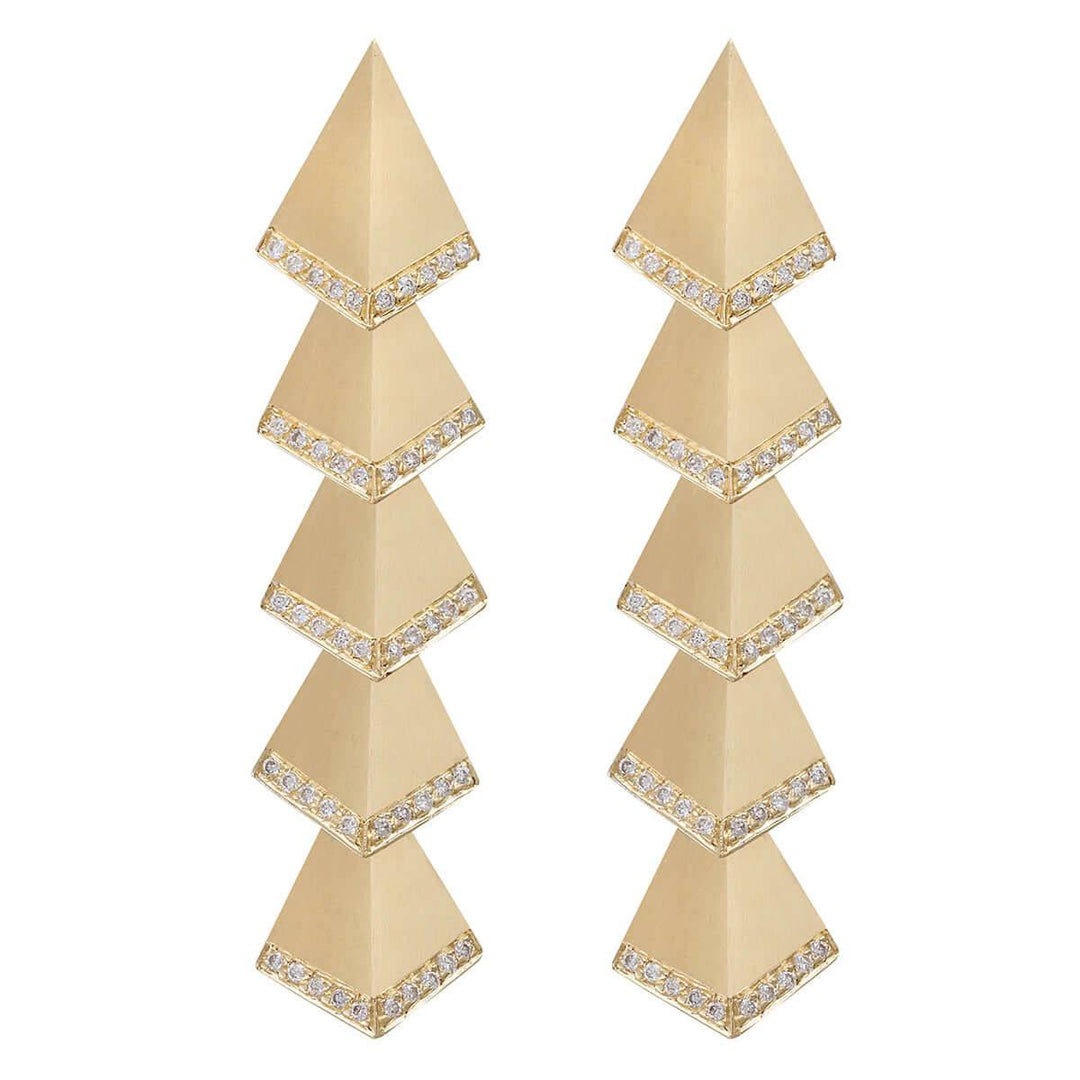 Multi Rombus Earrings D - Deco - Ileana Makri