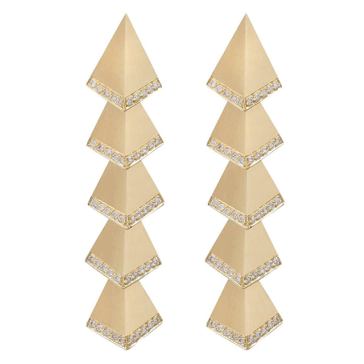 Multi Rombus Earrings D - Deco - Ileana Makri