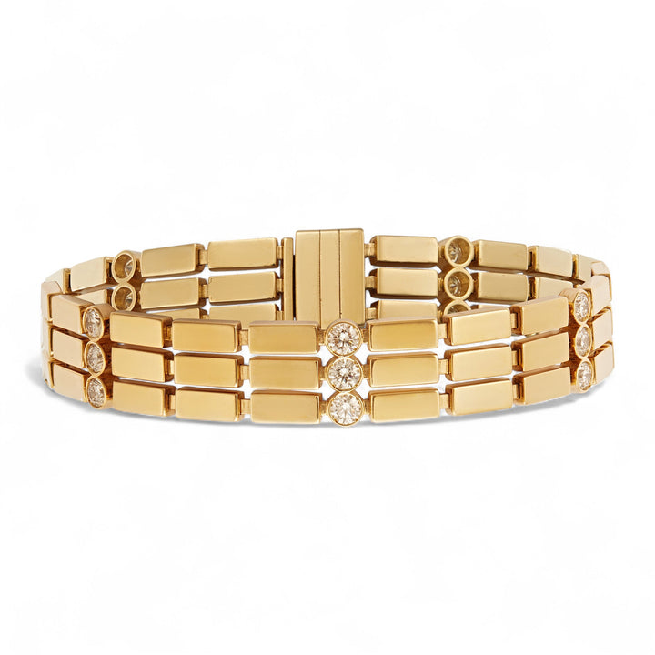 Multi Stream Stepping Stone Bracelet Y - D - Cascade - Ileana Makri
