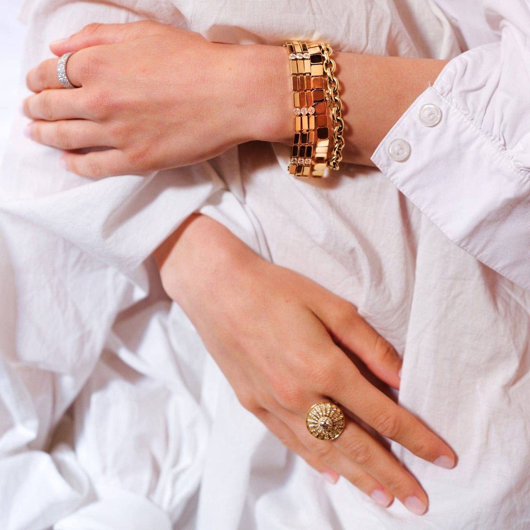 Multi Stream Stepping Stone Bracelet Y - D - Cascade - Ileana Makri