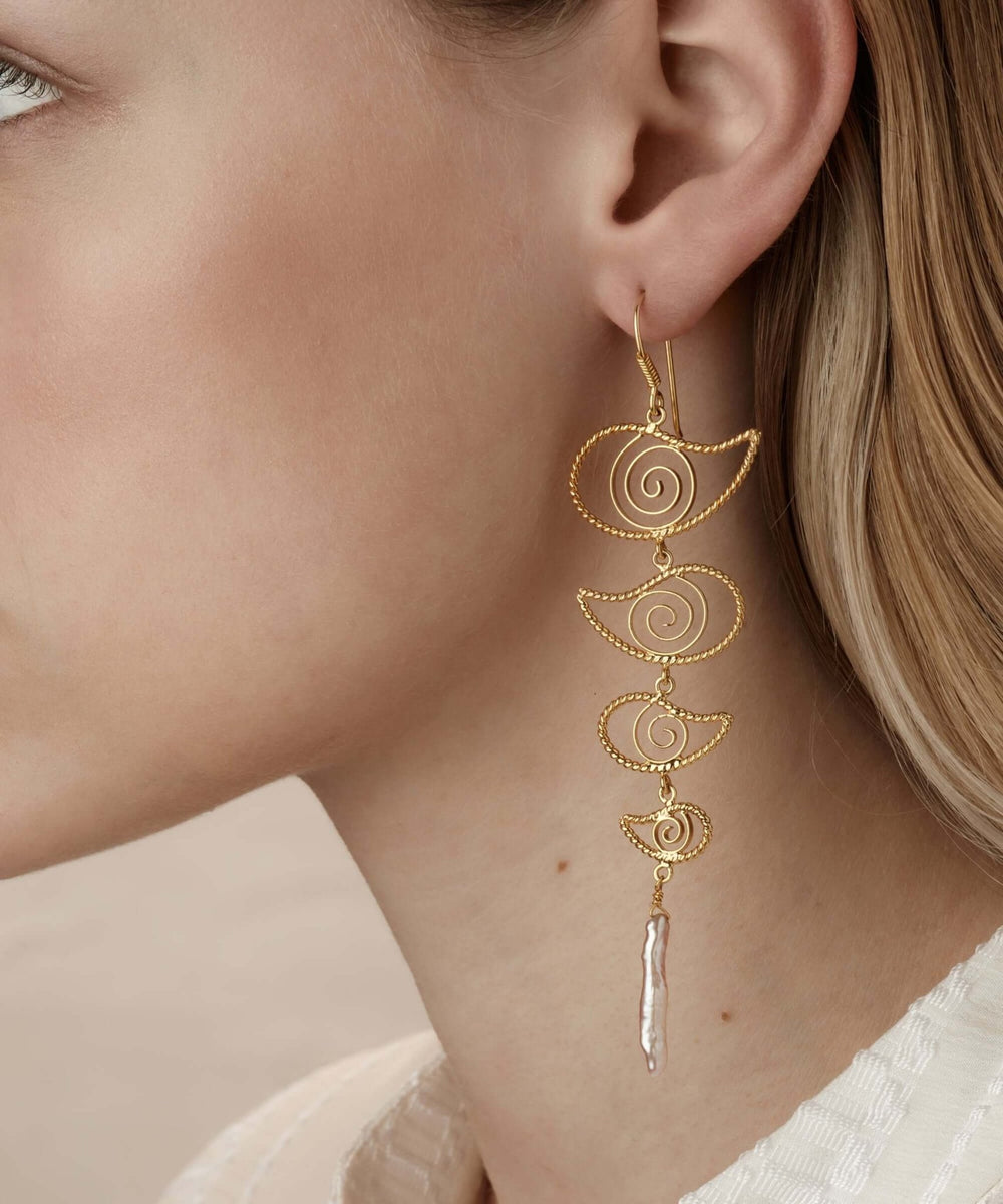 Niove Earrings - IM x Zeus & Dione - Ileana Makri