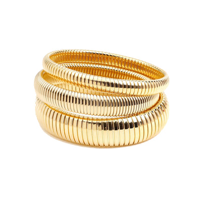Cobra Bracelet (set of 3) - Ben Amun - Ileana Makri store