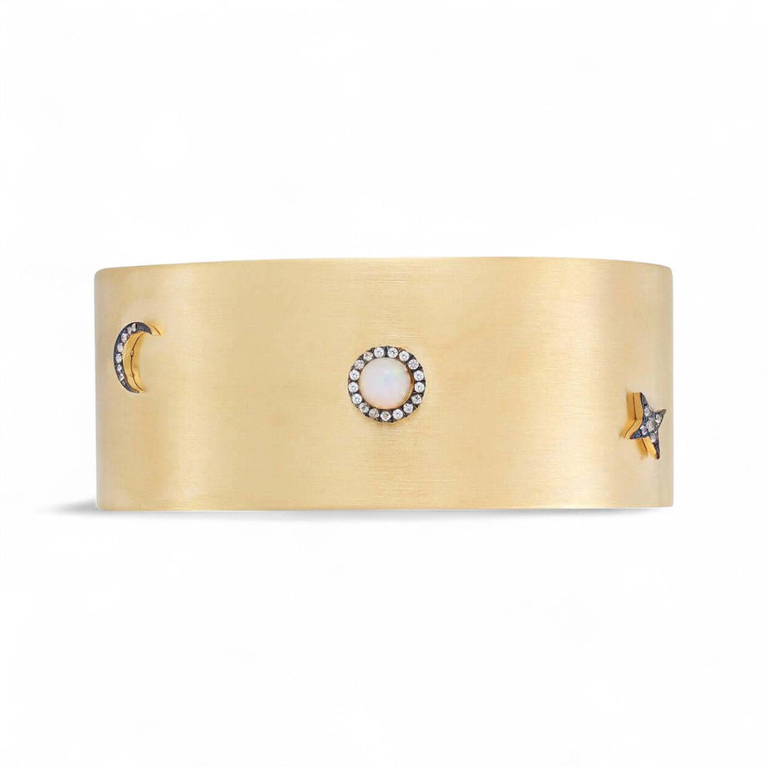 No Star Galaxy Cuff - Eye M UFO - Ileana Makri