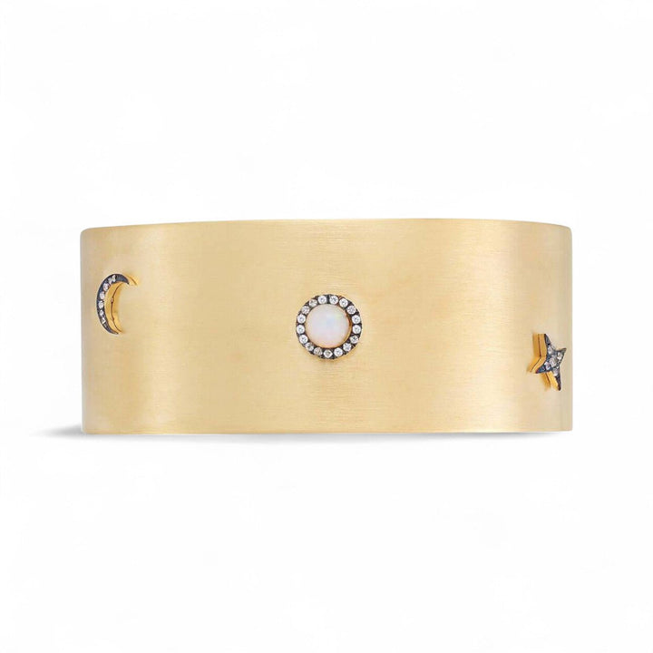 No Star Galaxy Cuff - Eye M UFO - Ileana Makri