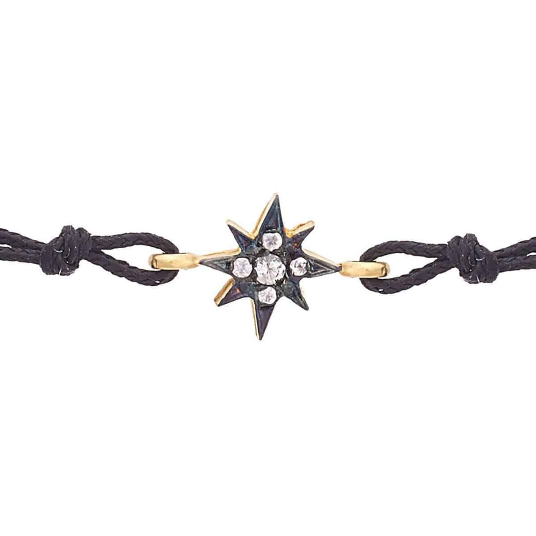 North Star Cord Bracelet - Eye M UFO - Ileana Makri