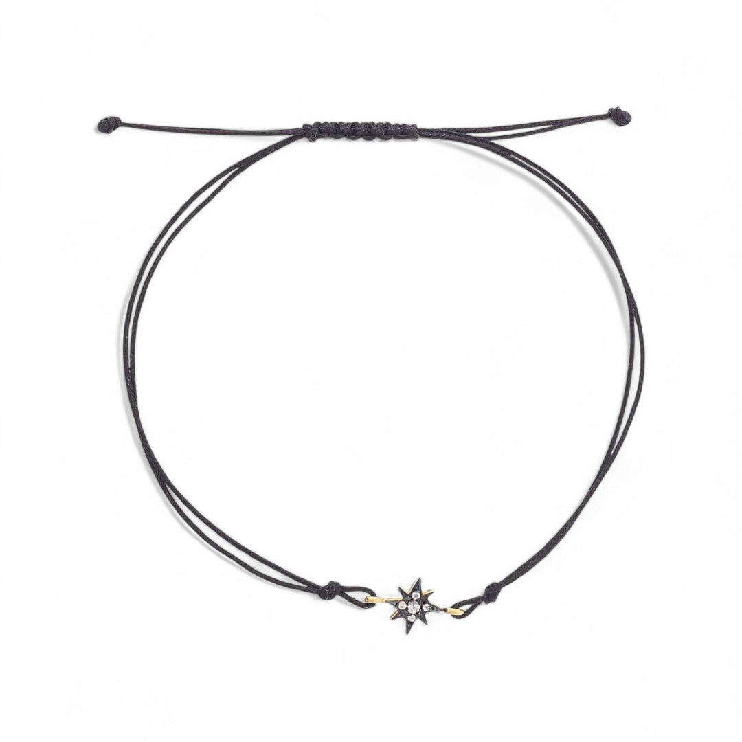 North Star Cord Bracelet - Eye M UFO - Ileana Makri