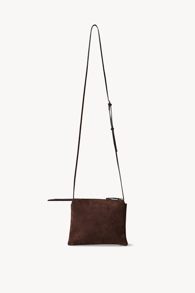 Nu Mini Twin Bag in Suede - The Row - Ileana Makri store