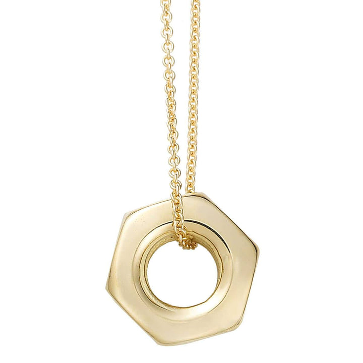 Nut Pendant Y - Screw It - Ileana Makri store