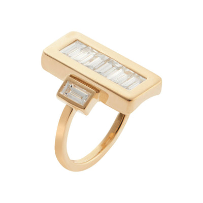 Oblong Tile Ring Y-D - Tile - Ileana Makri store