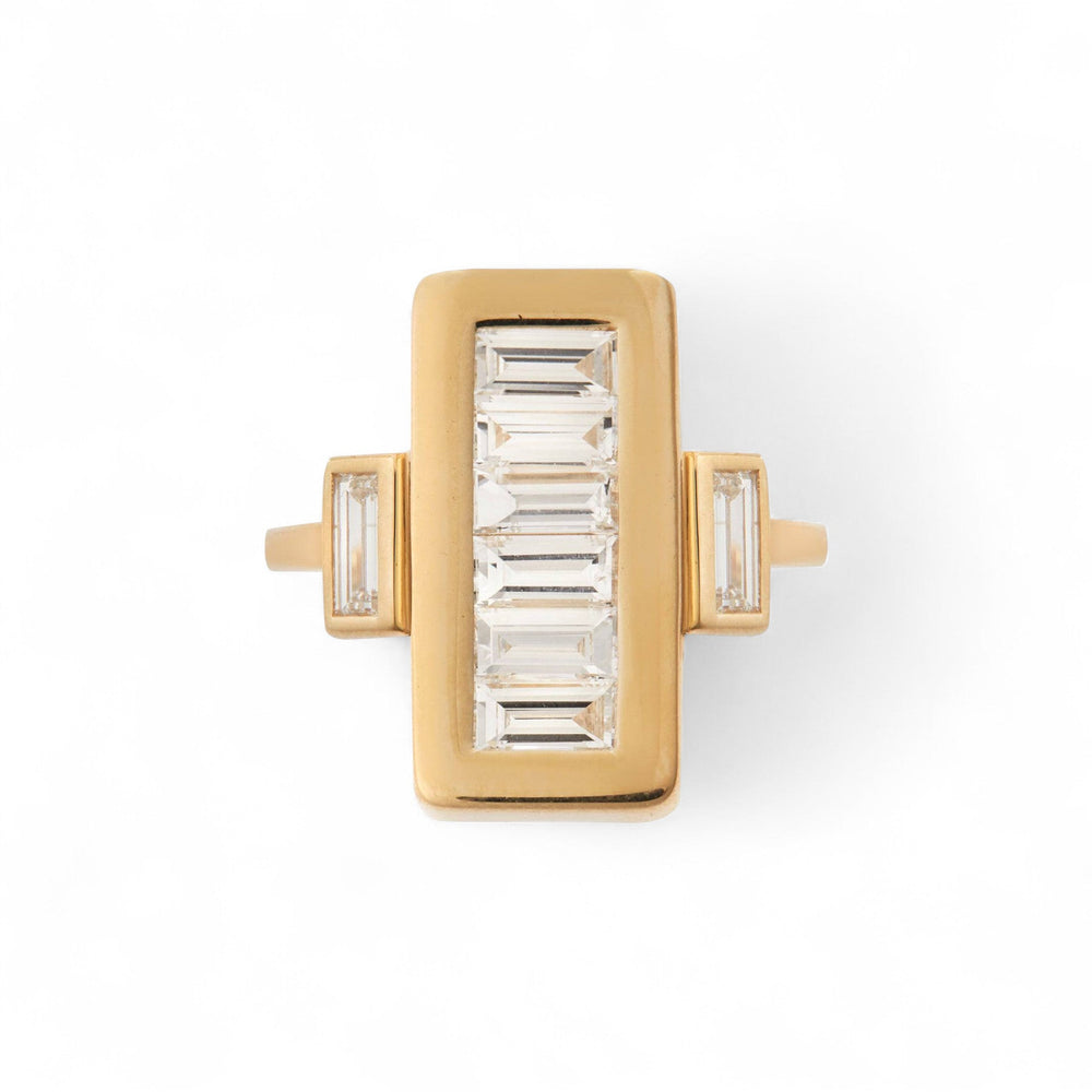 Oblong Tile Ring Y - D - Tile - Ileana Makri