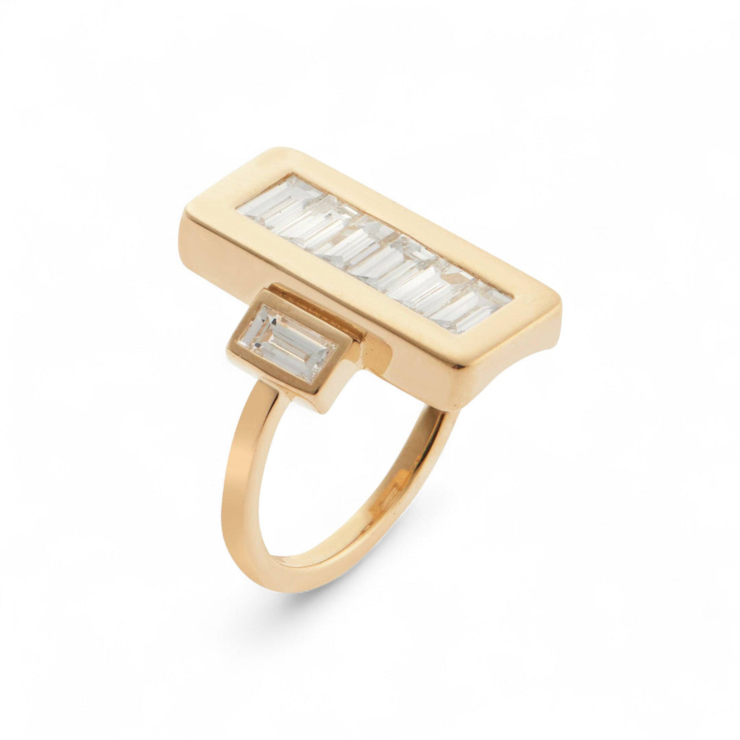 Oblong Tile Ring Y - D - Tile - Ileana Makri