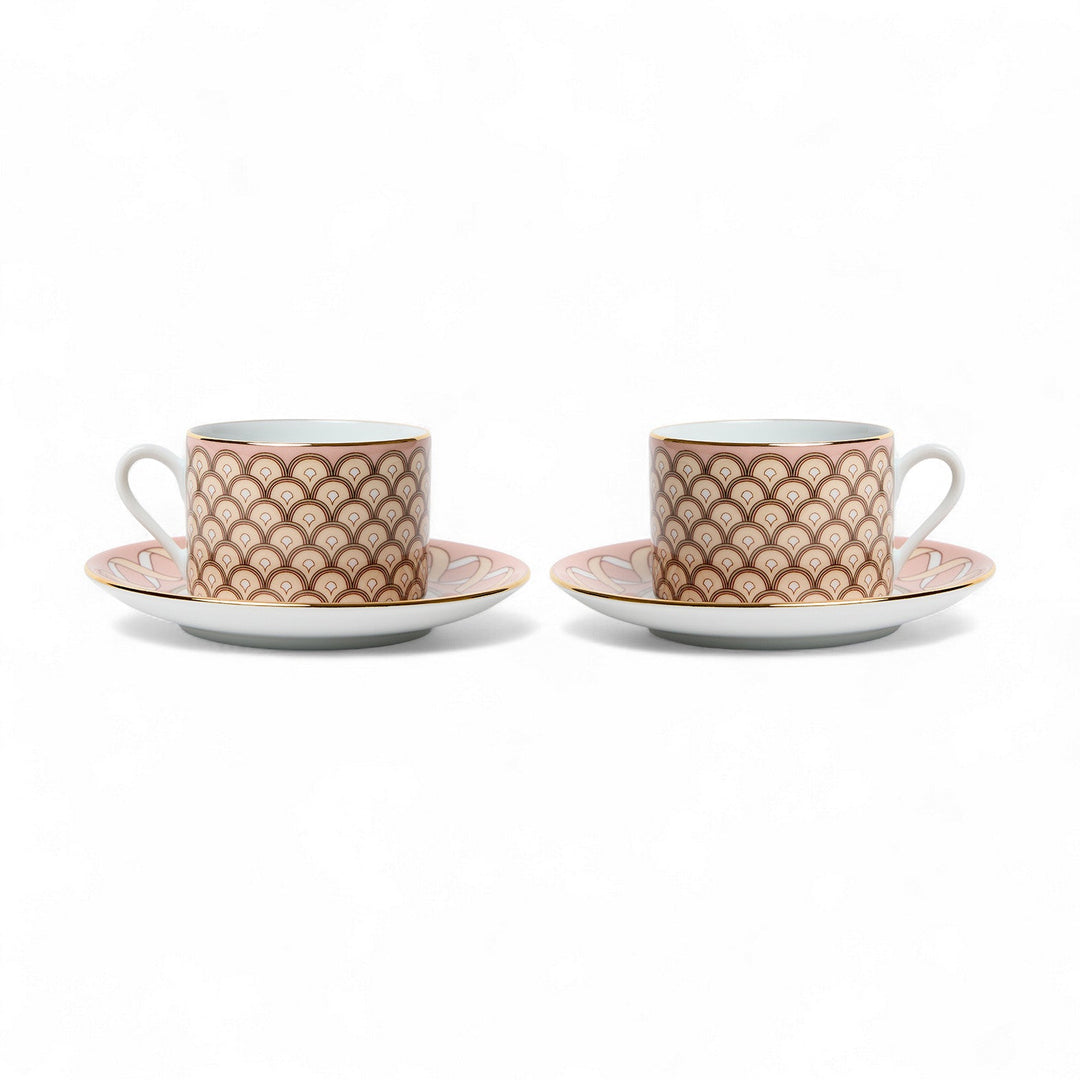 Odysseus Dusty Pink Impero Tea Cup (Set Of 2) - La Double J Home - Ileana Makri