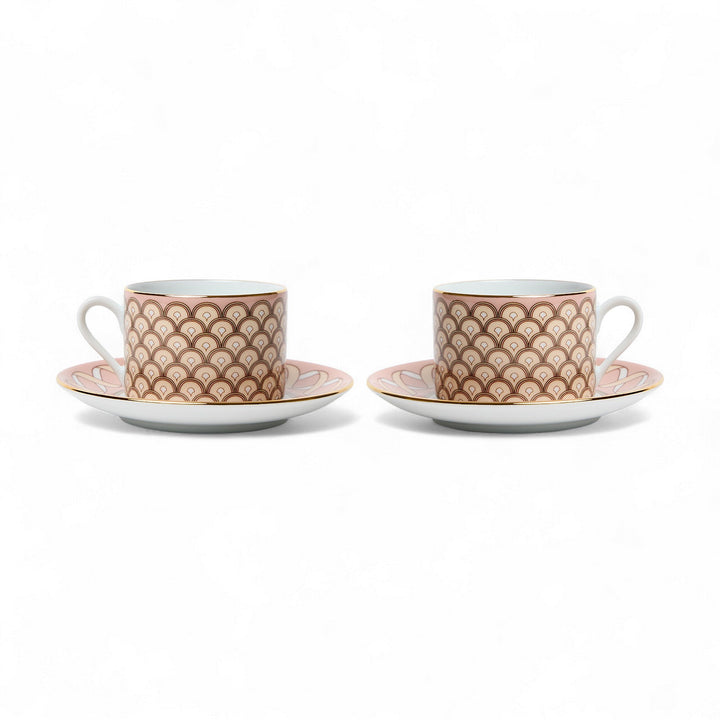 Odysseus Dusty Pink Impero Tea Cup (Set Of 2) - La Double J Home - Ileana Makri