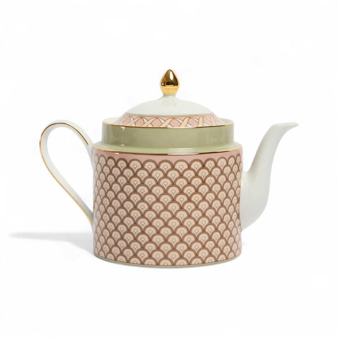Odysseus Dusty Pink Impero Tea Pot - La Double J Home - Ileana Makri